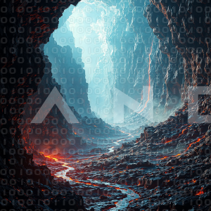 Volcanic Cave Landscape 000003